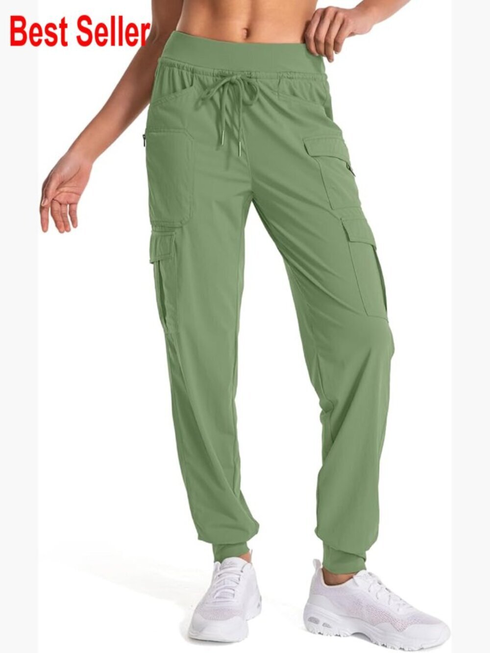 Women's Quick Dry Hiking Pants UPF 50 Lightweight Cargo Joggers